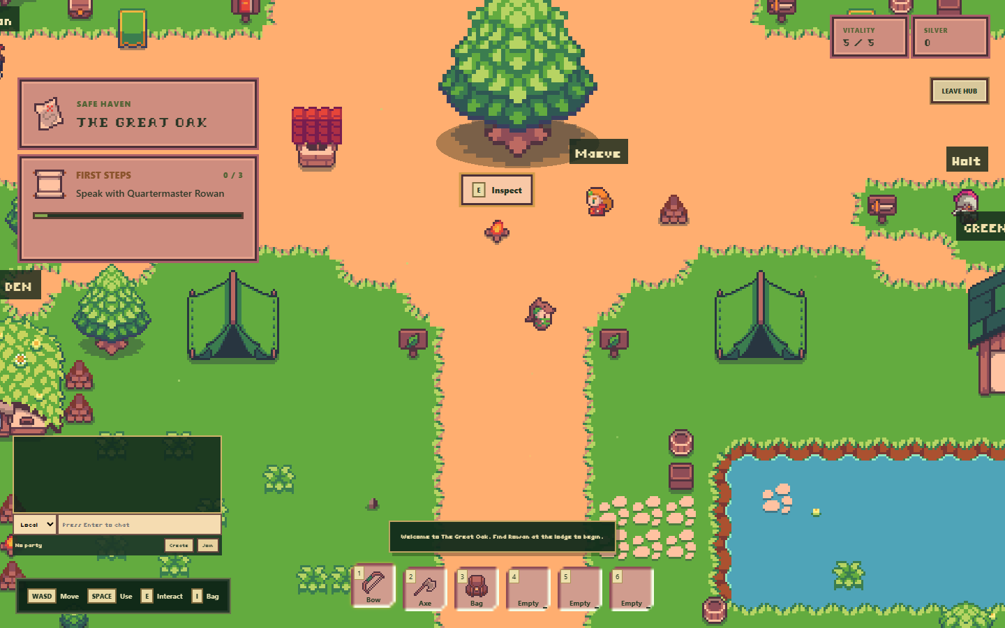 The Great Oak hub